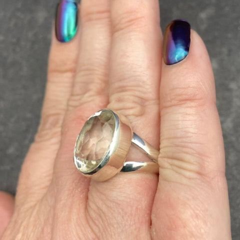 Clear Quartz Ring
