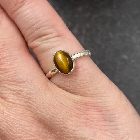 Tigers Eye Ring