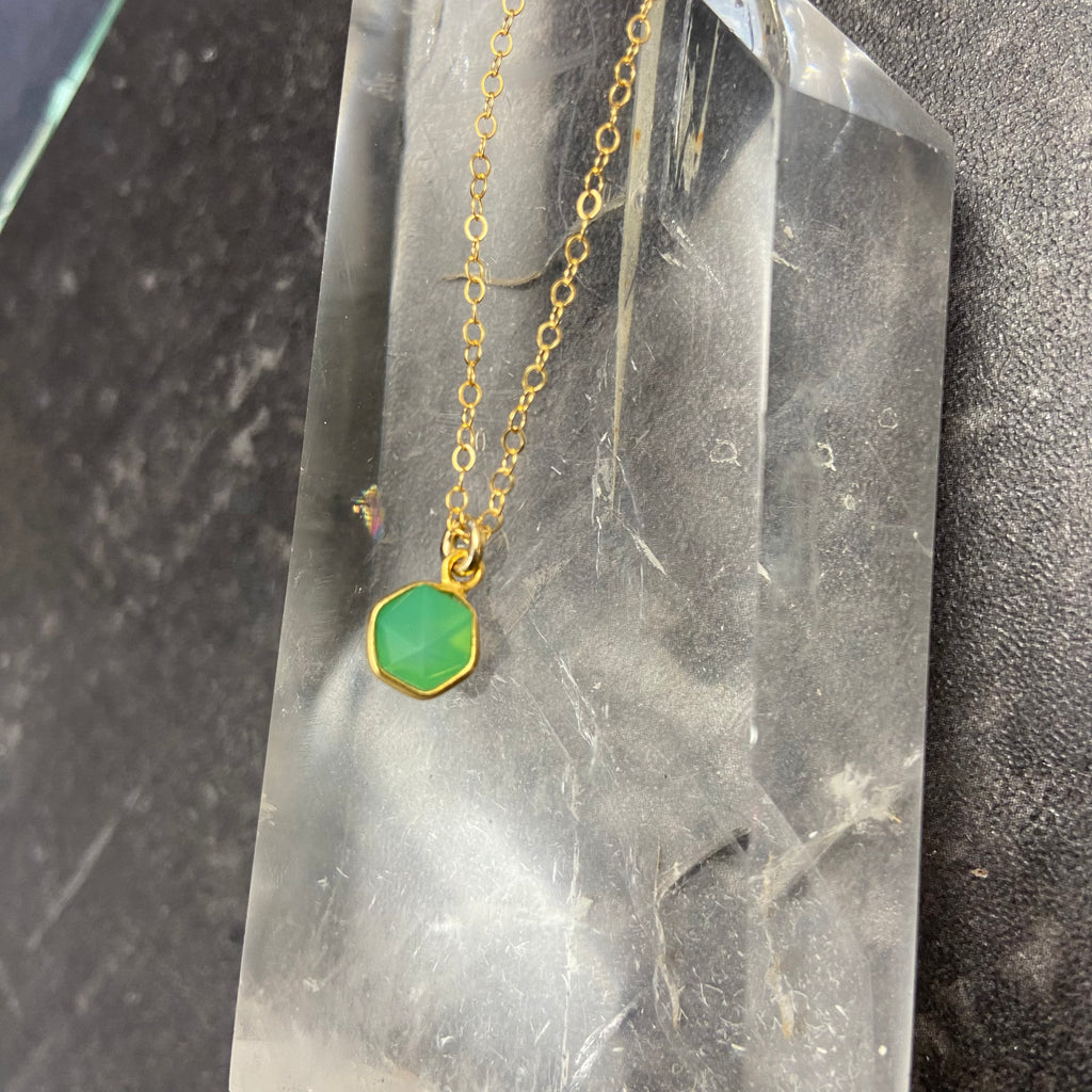Green Onyx Necklace
