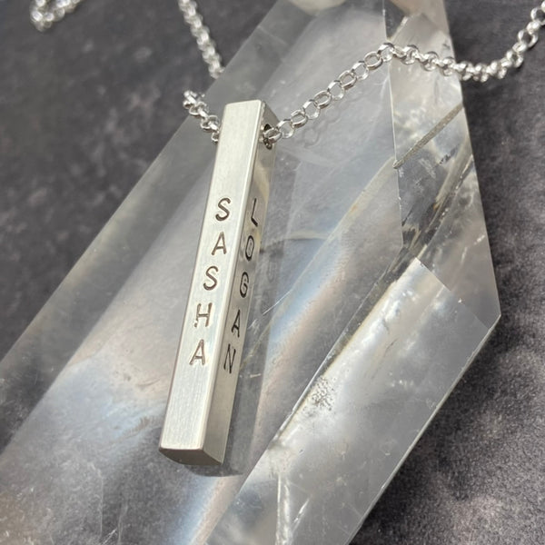 Solid Bar Necklace