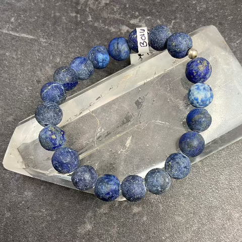 Lapis Lazuli Crystal Stretch Bracelet