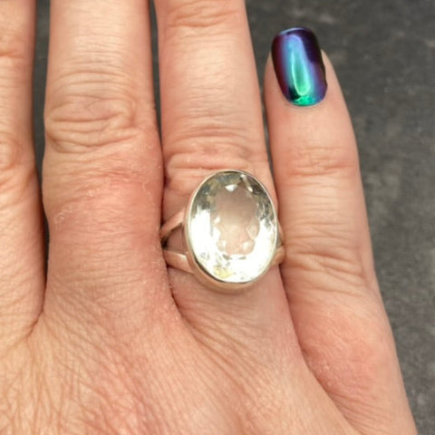 Clear Quartz Ring