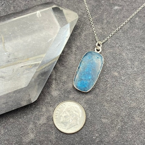 Blue Apatite Necklace
