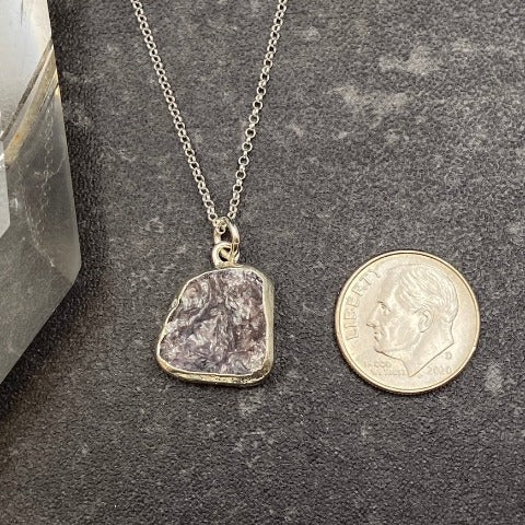 Charoite Pendant Necklace