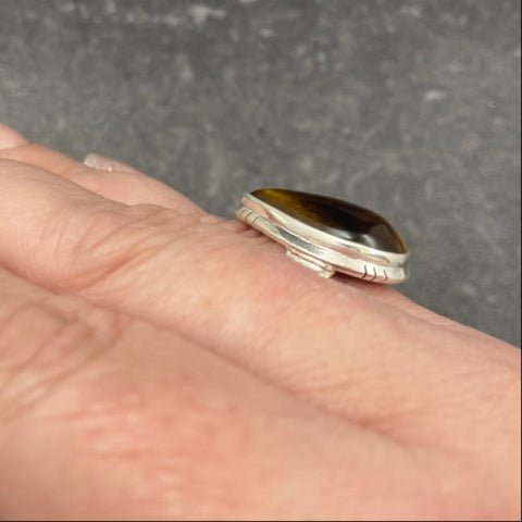 Tigers Eye Ring