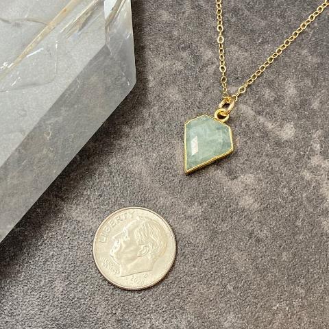 Aquamarine Necklace