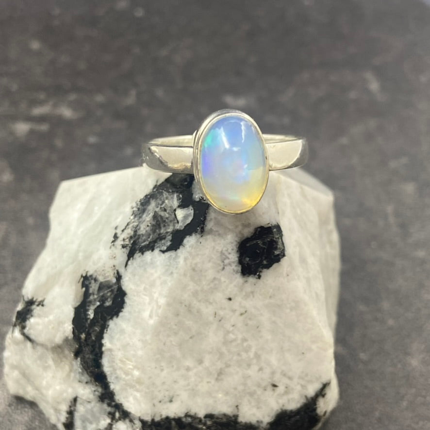 Opal Rings