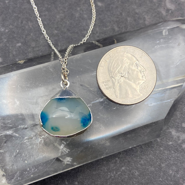 Blue Chalcedony Necklace