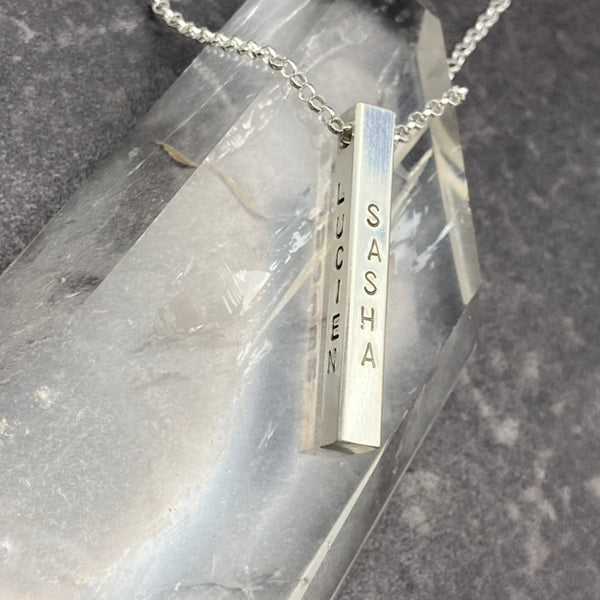 Solid Bar Necklace
