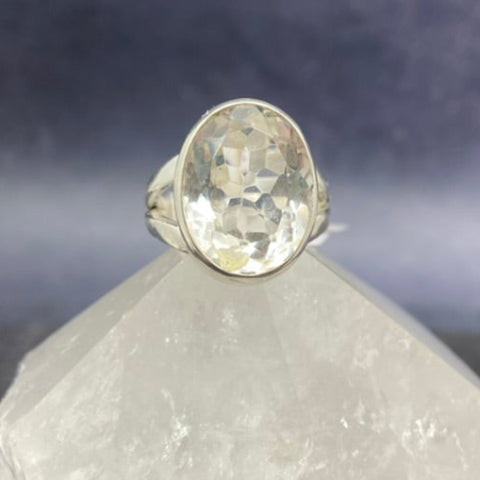 Clear Quartz Ring