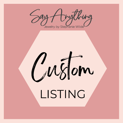 Custom Listing For Heather discount