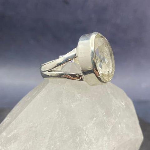 Clear Quartz Ring