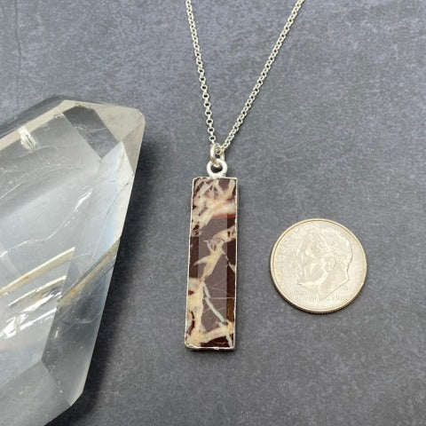 Jasper Bar Necklace