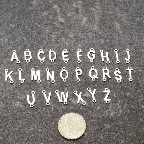 Sideways Letter Necklace