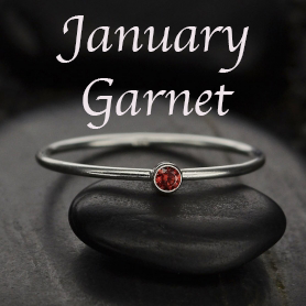 Stacking Birthstone Rings