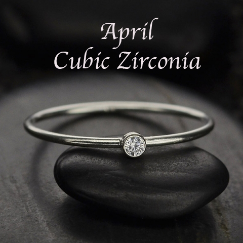 Stacking Birthstone Rings