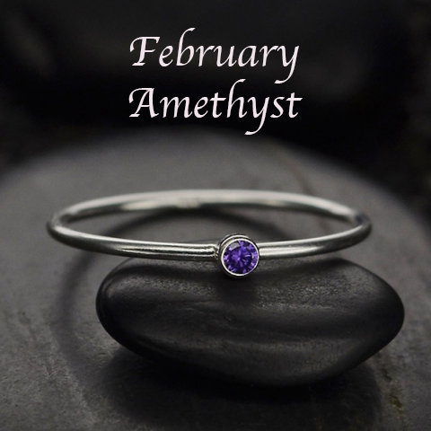 Stacking Birthstone Rings