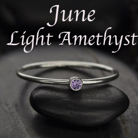 Stacking Birthstone Rings