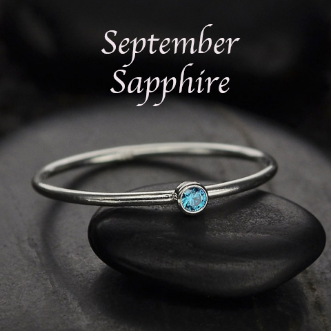 Stacking Birthstone Rings