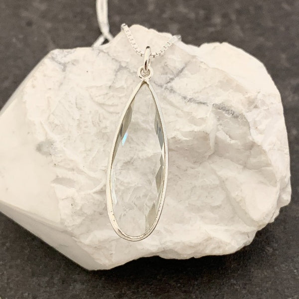 Clear Crystal Master Healer Necklaces