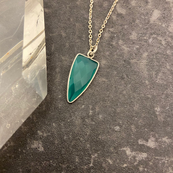 Arrowhead Crystal Necklace