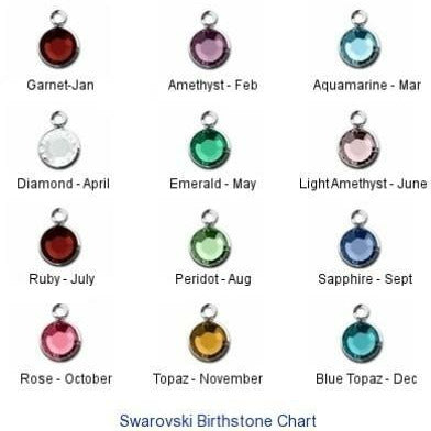 Teardrop Fingerprint Necklace with Wing Charm and Birthstone