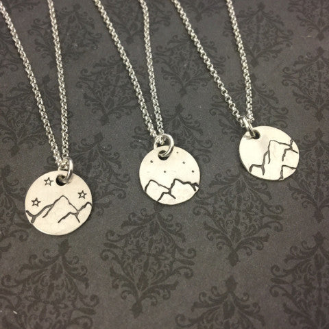 Simplicity Mountain Necklace
