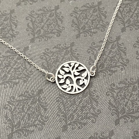 Openwork Family Tree Necklace