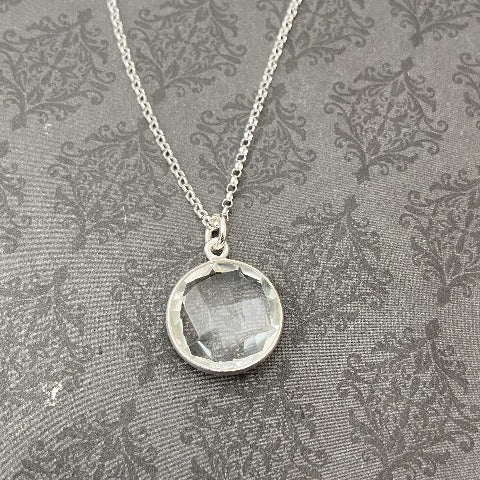 Round Crystal Necklace