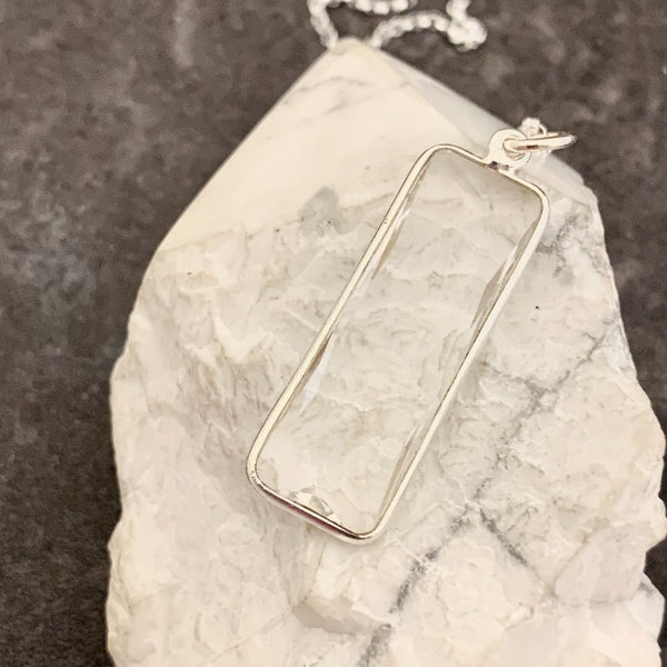 Clear Crystal Master Healer Necklaces