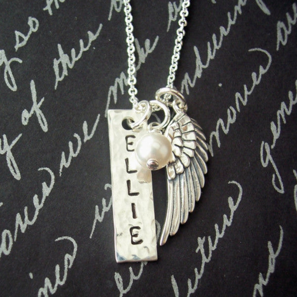 Angel Wing Necklace – Shelby Marie Poetry