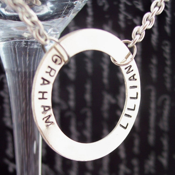Floating Family Necklace