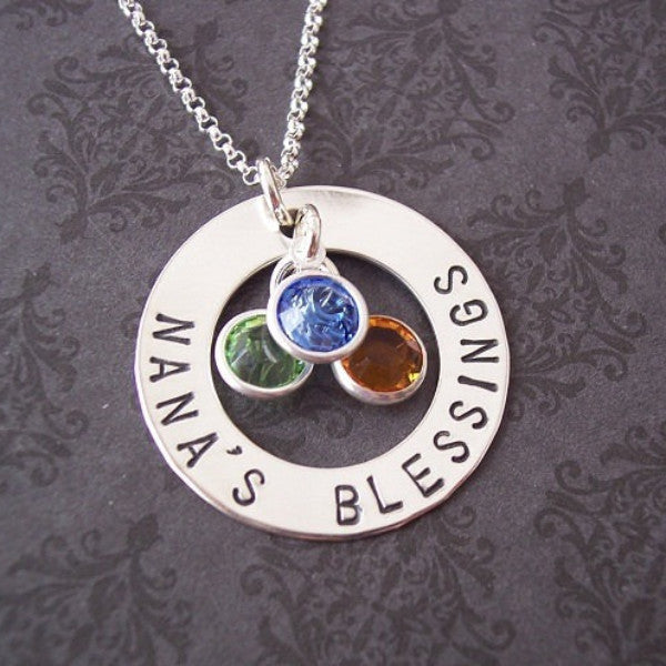 Mother's Ring Necklace - Small