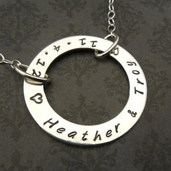Floating Family Necklace