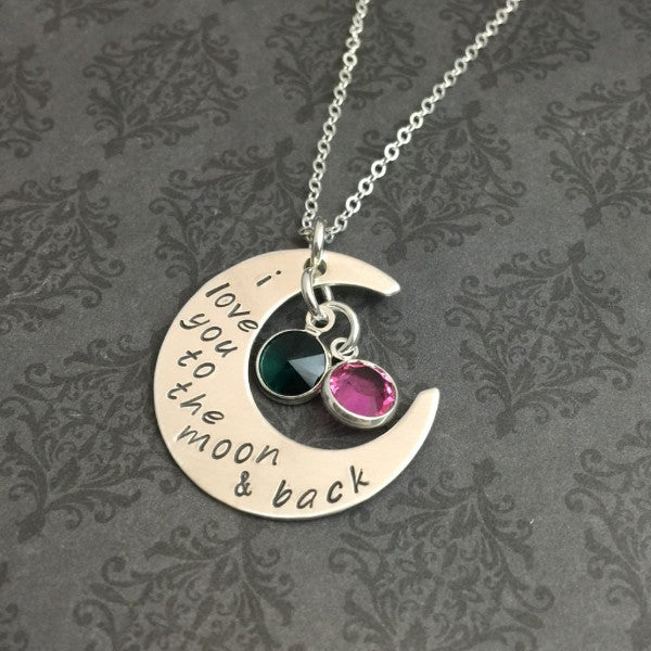 I Love You to the Moon & Back Necklace