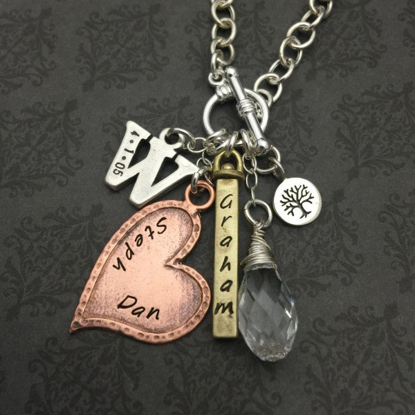 Stephanie's Family Necklace