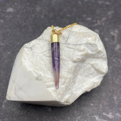 Amethyst Point Necklace