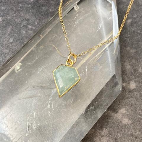 Aquamarine Necklace