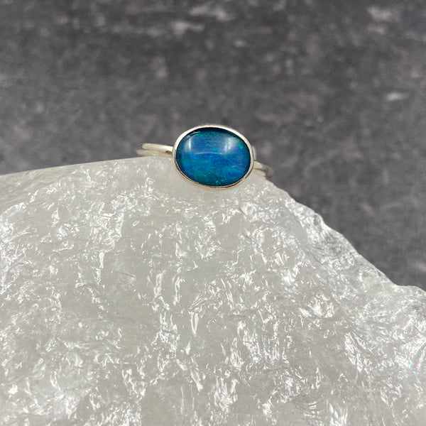 Boulder Opal Rings