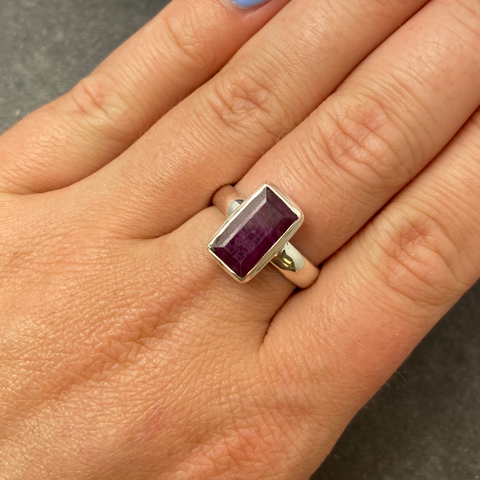 Ruby Rectangle Ring