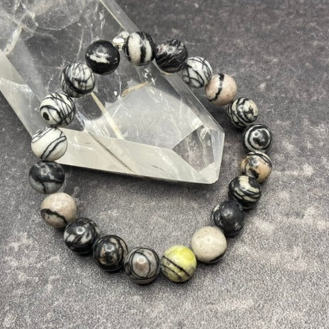 Picasso Jasper Crystal Bracelet