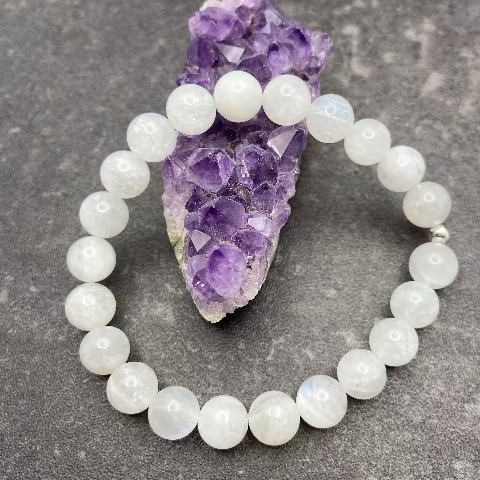 Rainbow Moonstone Bracelet