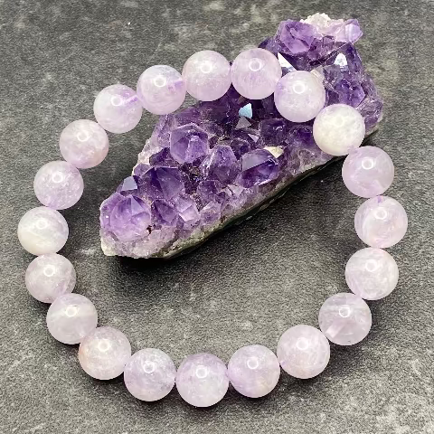 Amethyst Crystal Stretch Bracelet