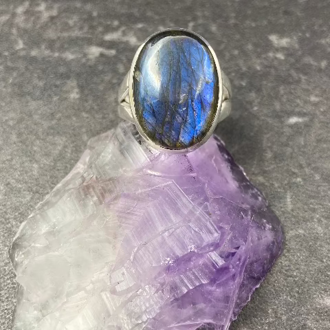 Labradorite Rings