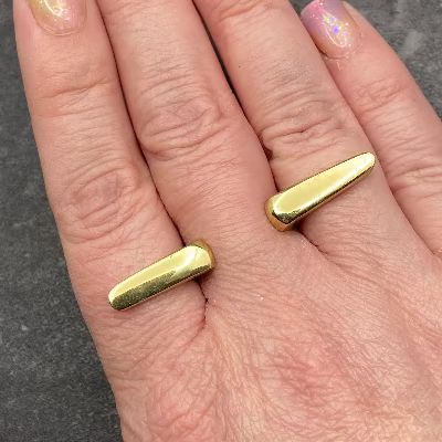 Adjustable U-shaped Ring