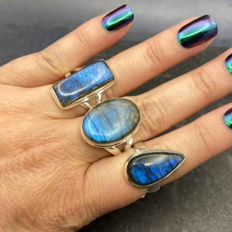 Labradorite Ring