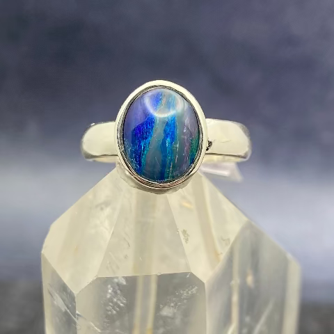 Boulder Opal Ring