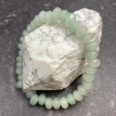 Green Aventurine Crystal Stretch Bracelet