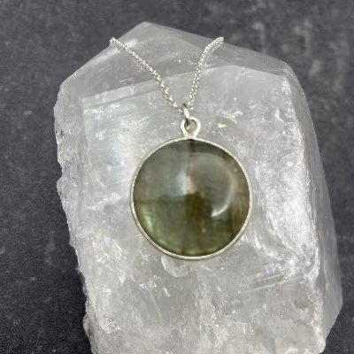 Labradorite Round Necklace