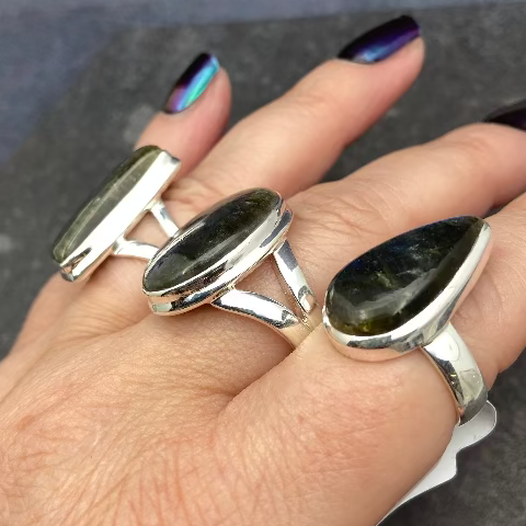 Labradorite Ring